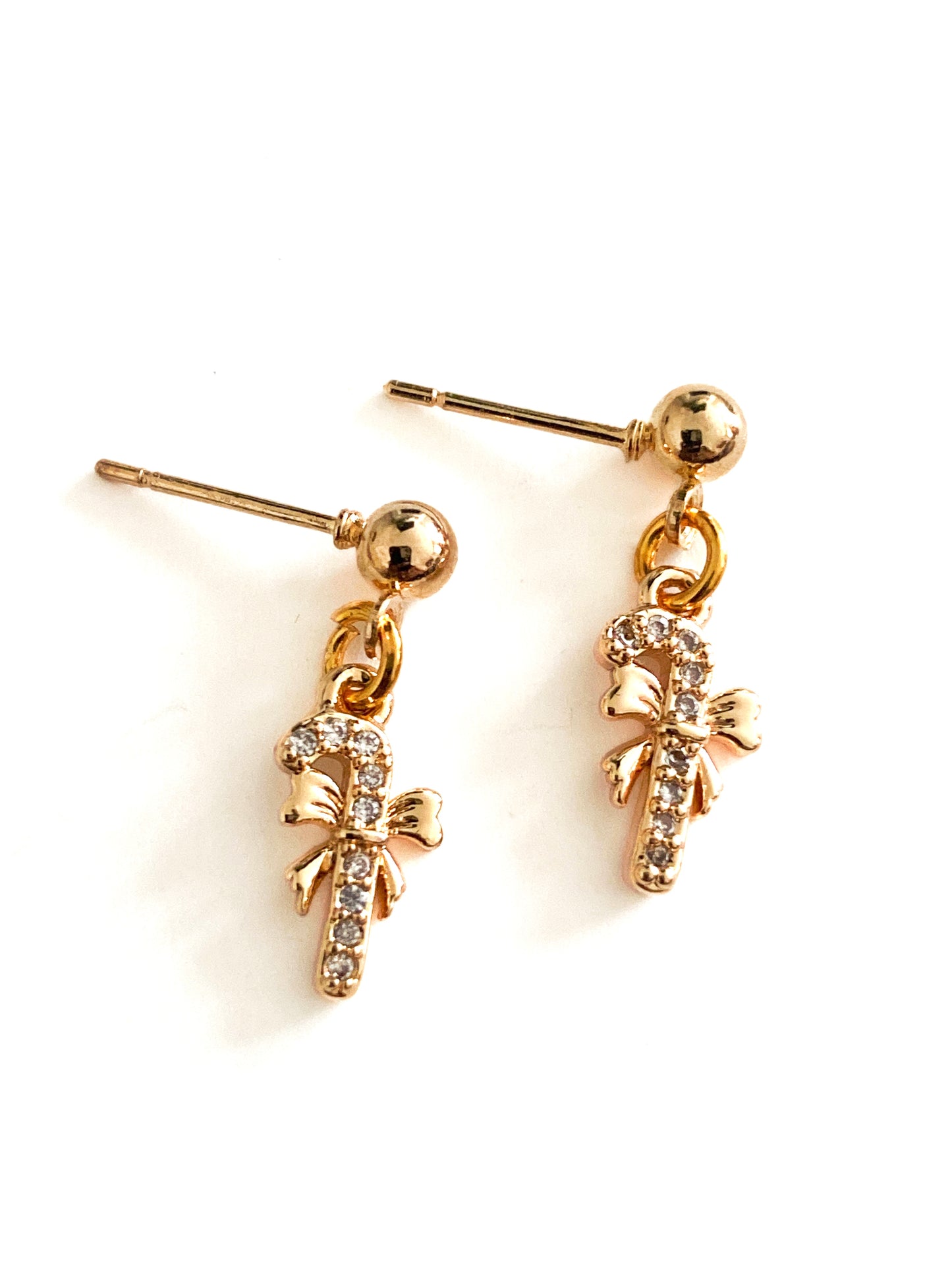 Crystal candy cane Earrings