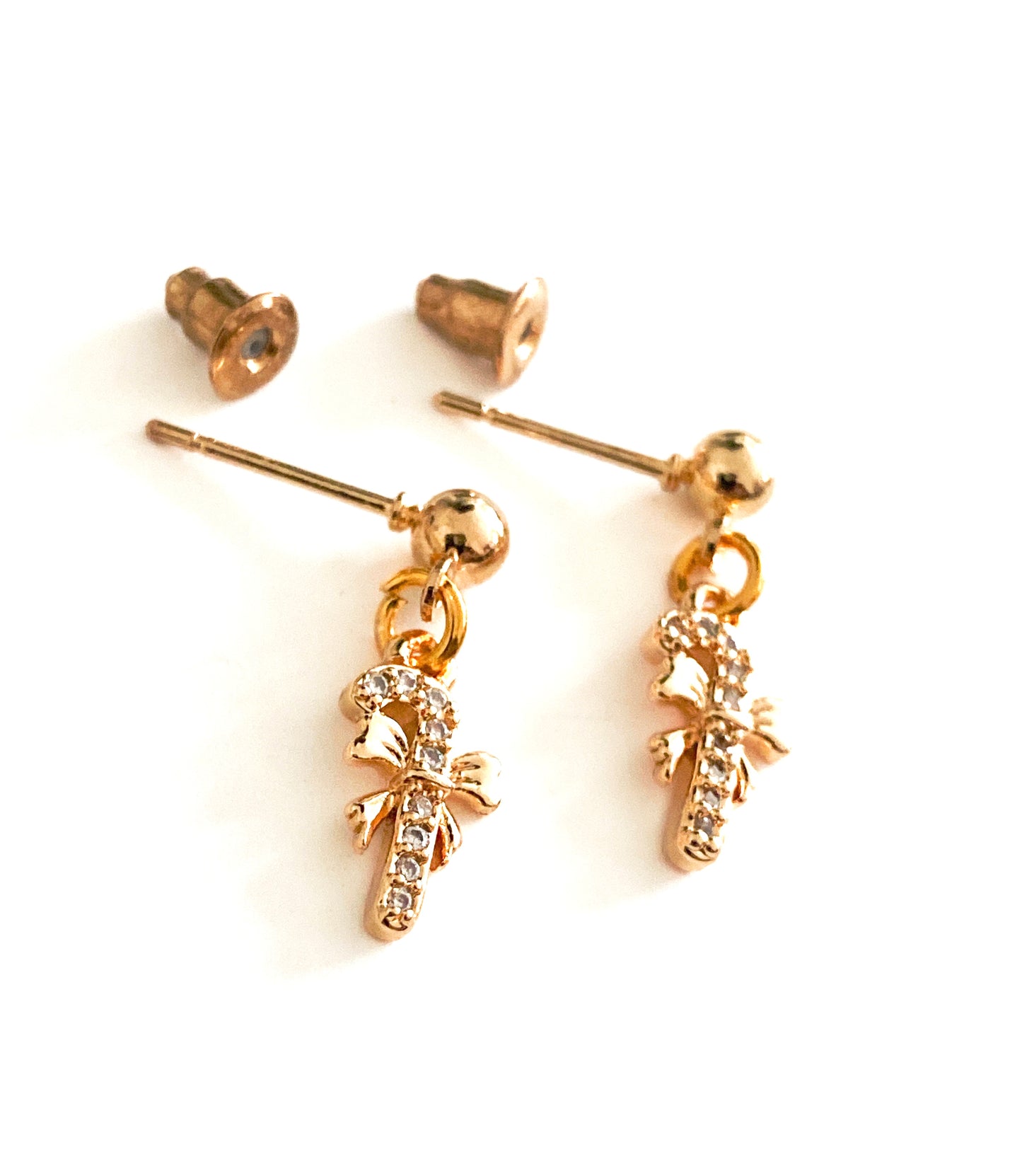 Crystal candy cane Earrings