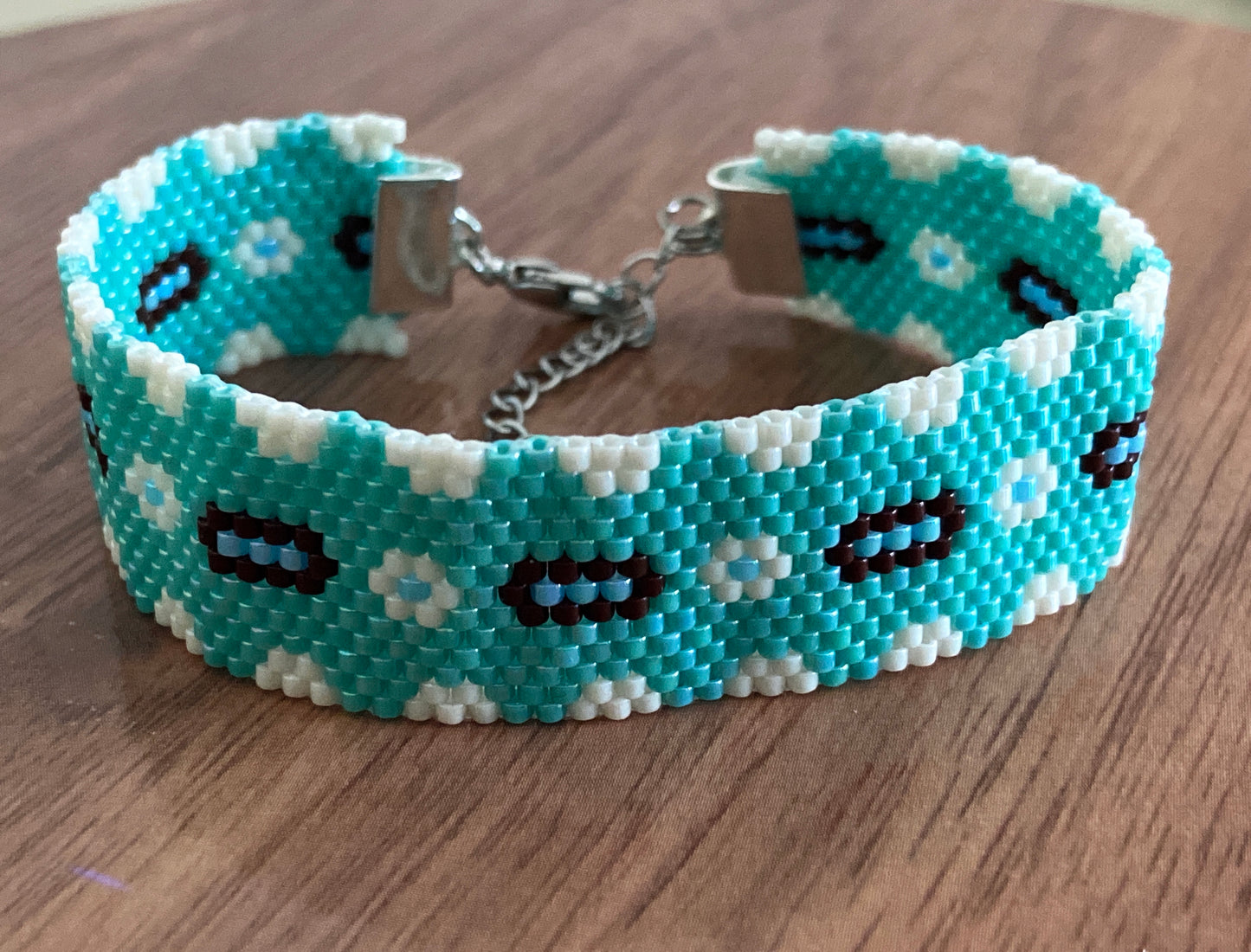 Turquoise Pattern Bracelet