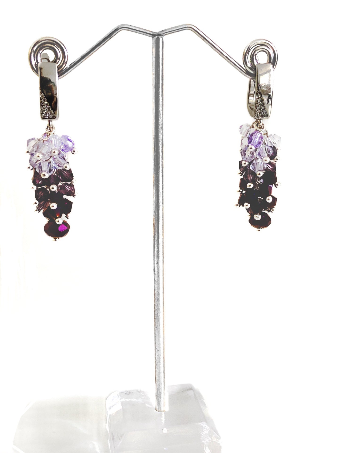 Crystal Bunch Earring