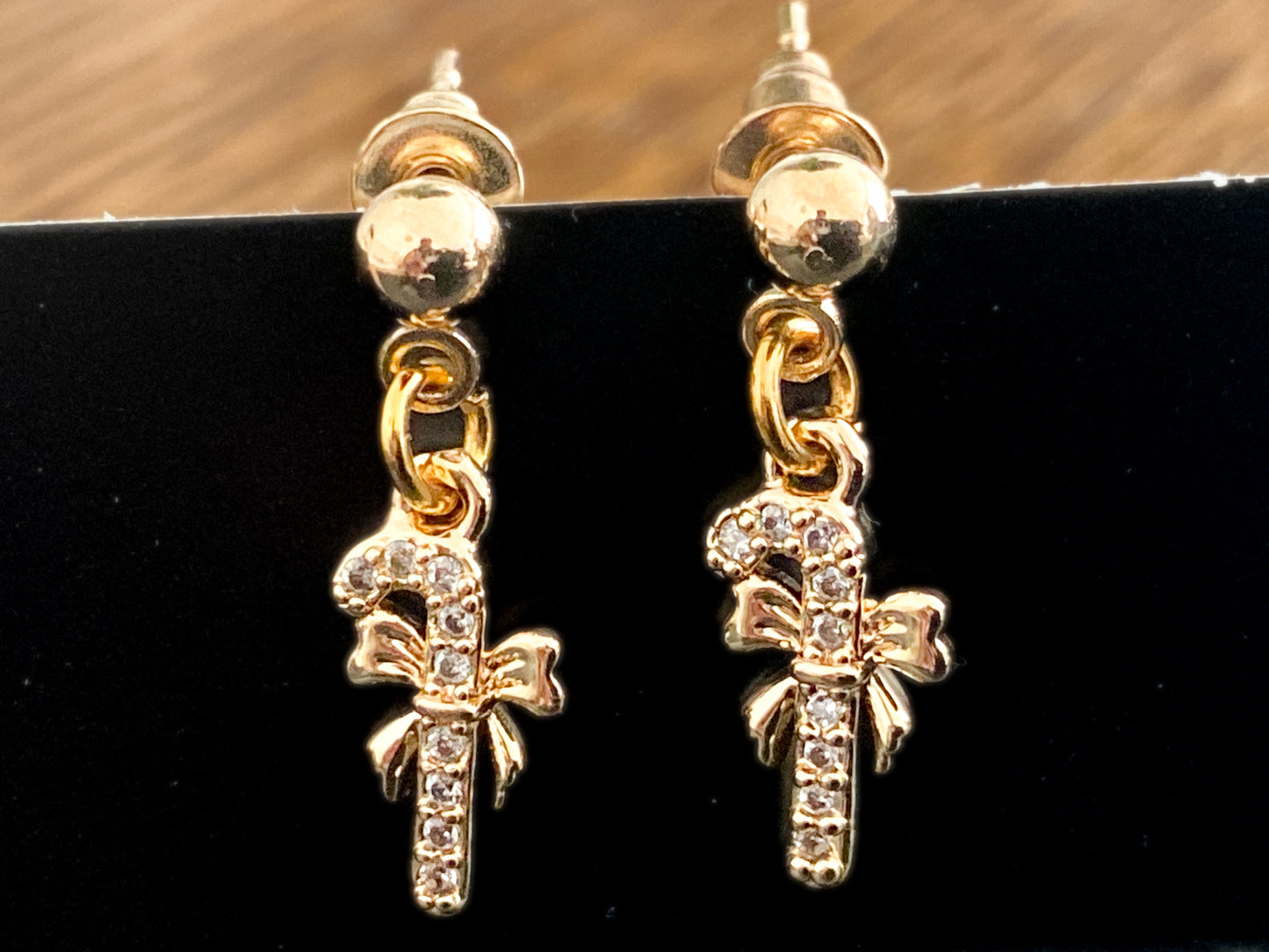 Crystal candy cane Earrings