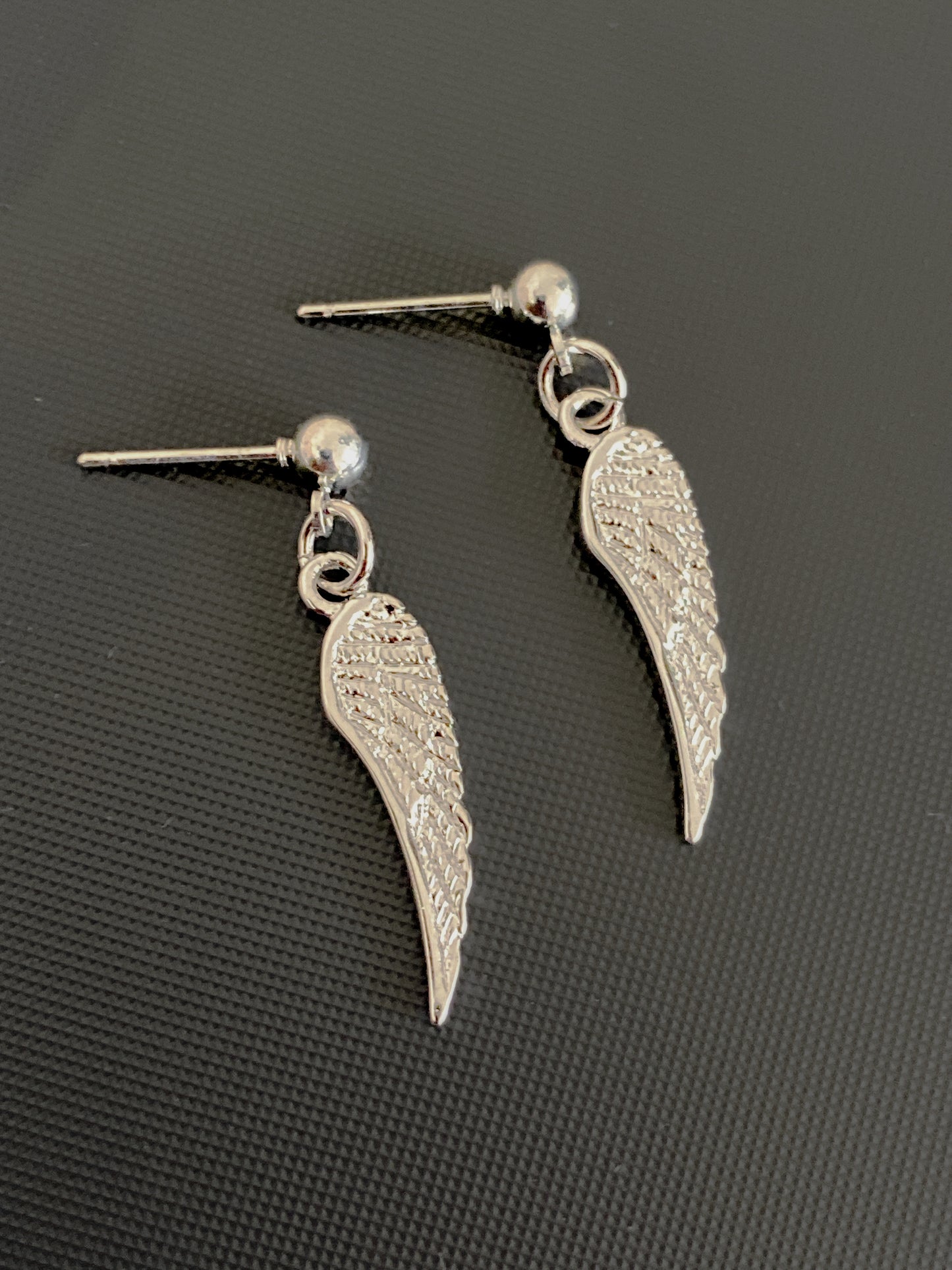 Angel Wings Charm Earring