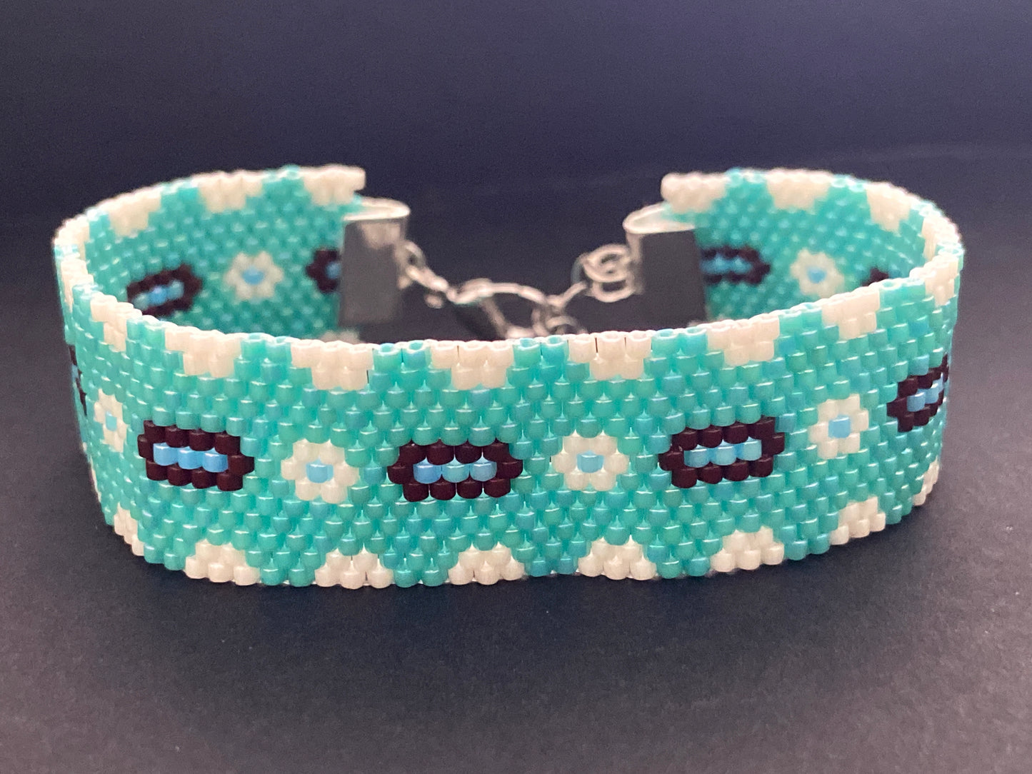 Turquoise Pattern Bracelet