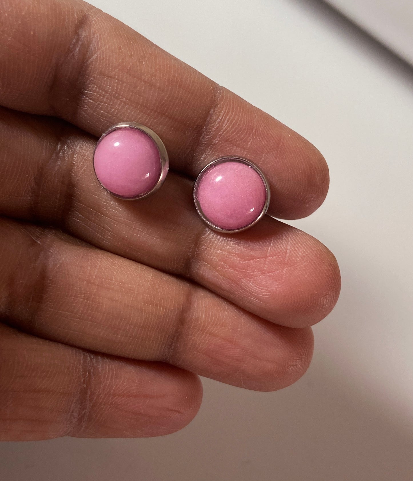 Gemstone ear stud Earrings