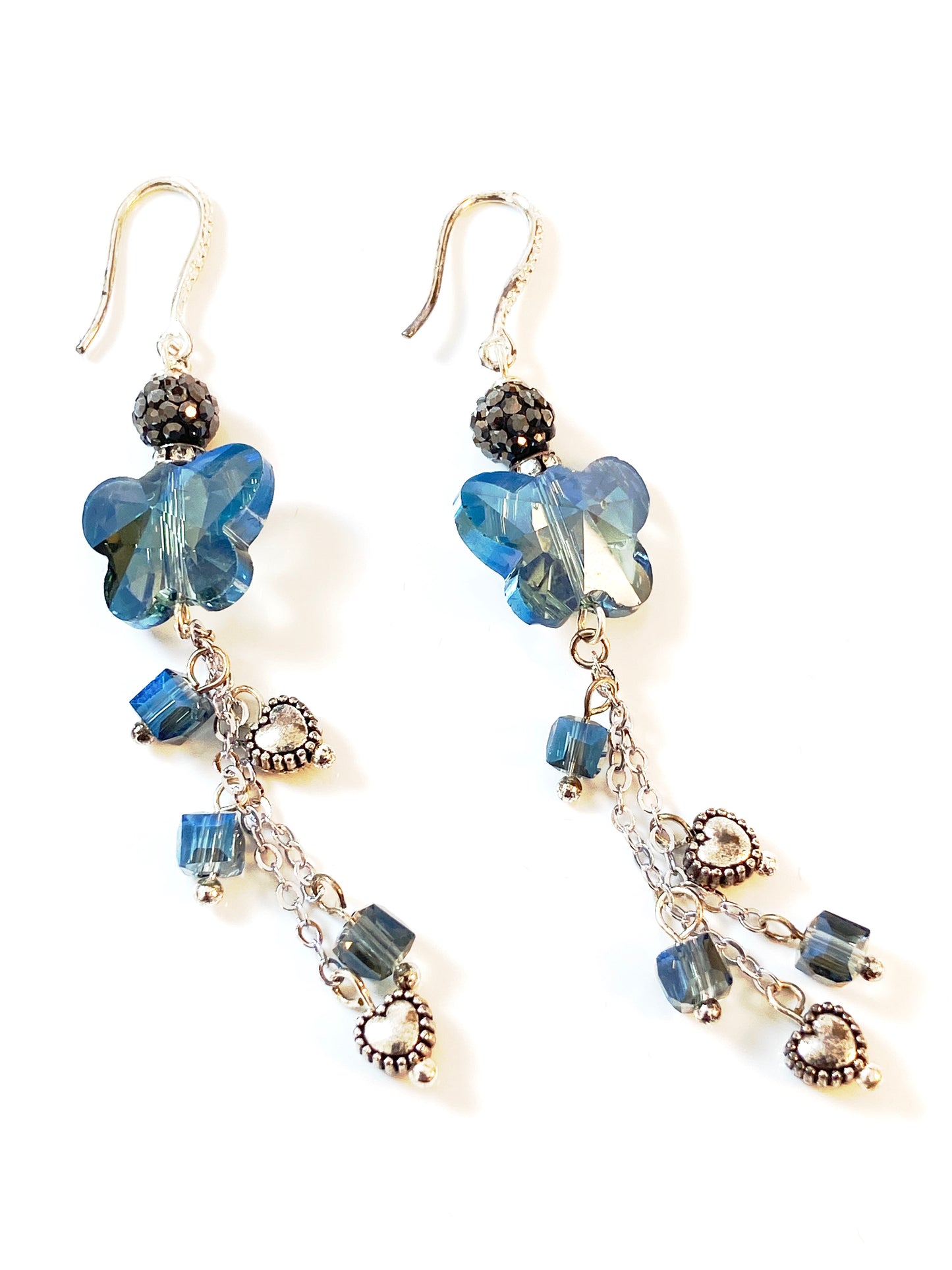 Butterfly cluster earring