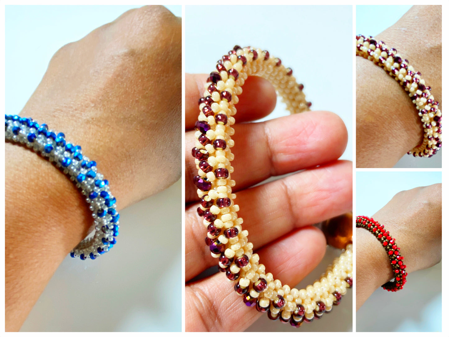 Crystal Asteroid field bracelet