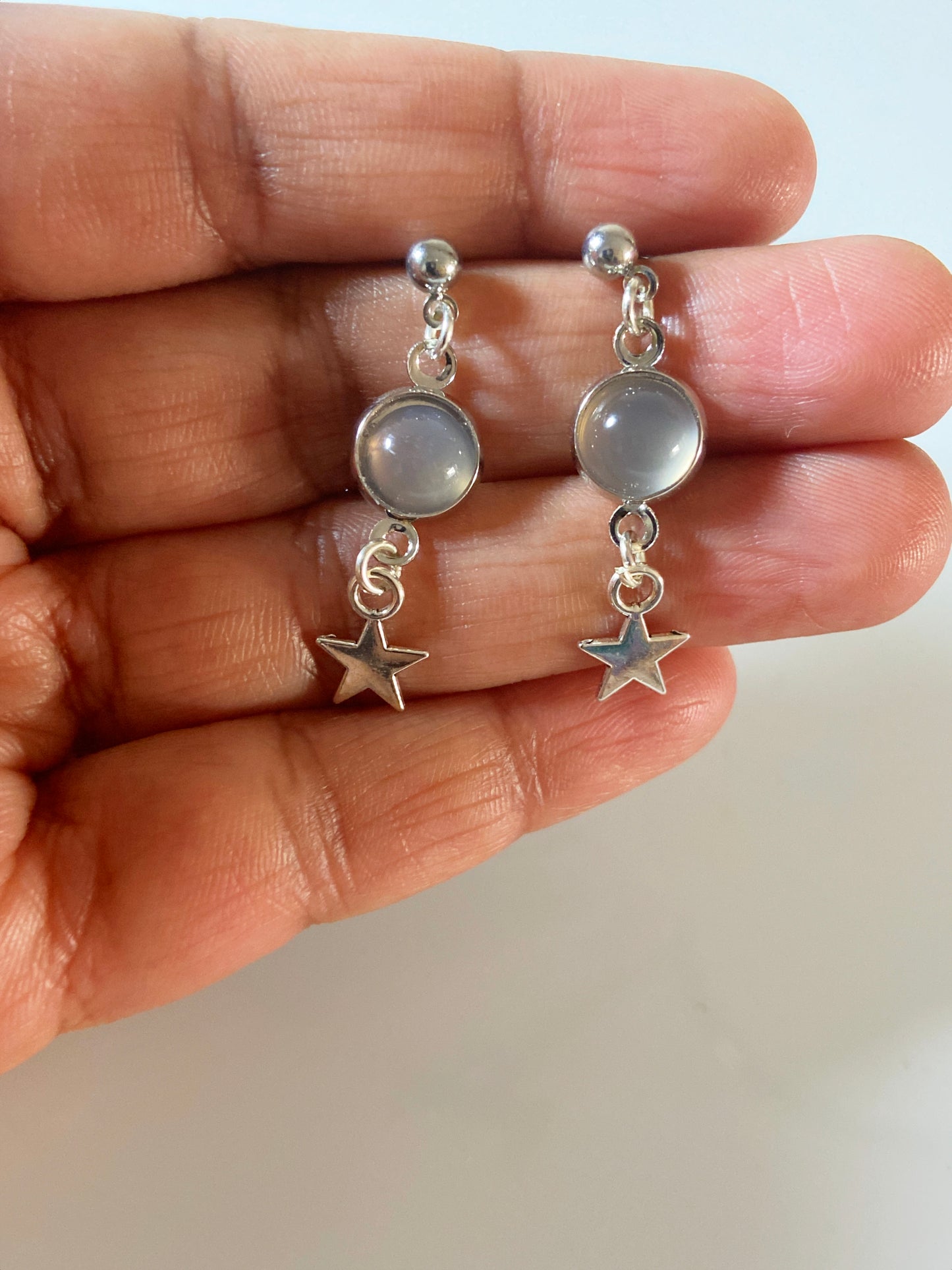 Gemstone delight dangle Earrings
