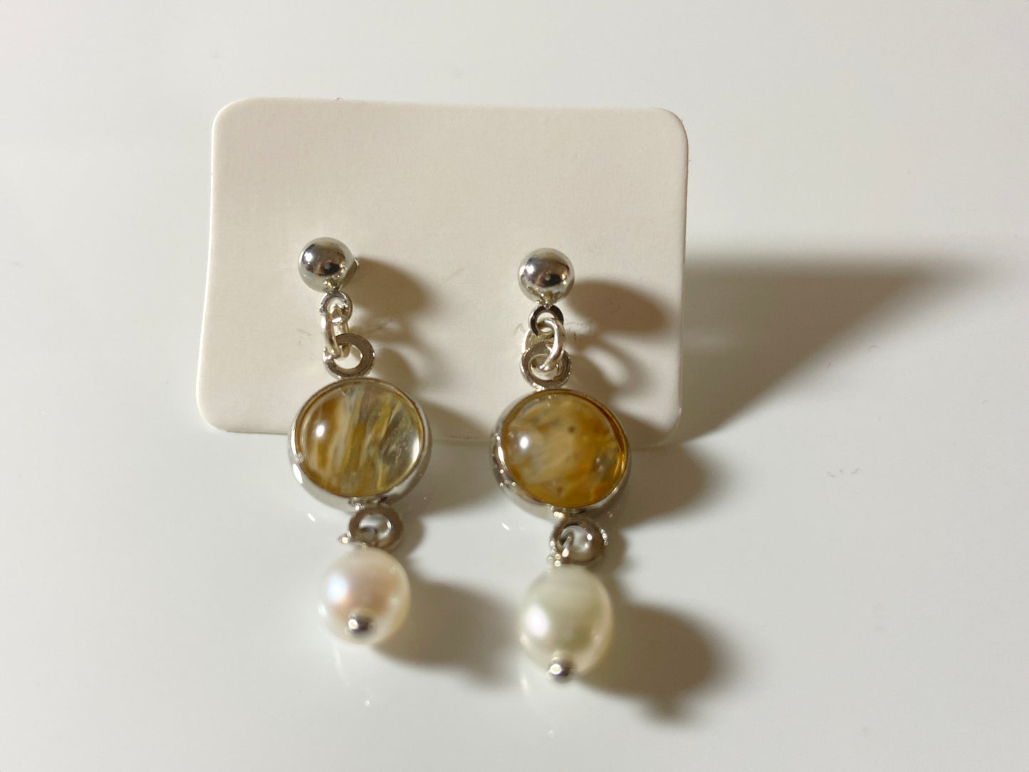 Gemstone delight dangle Earrings