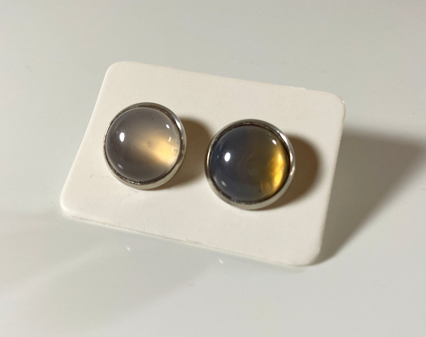 Gemstone ear stud Earrings