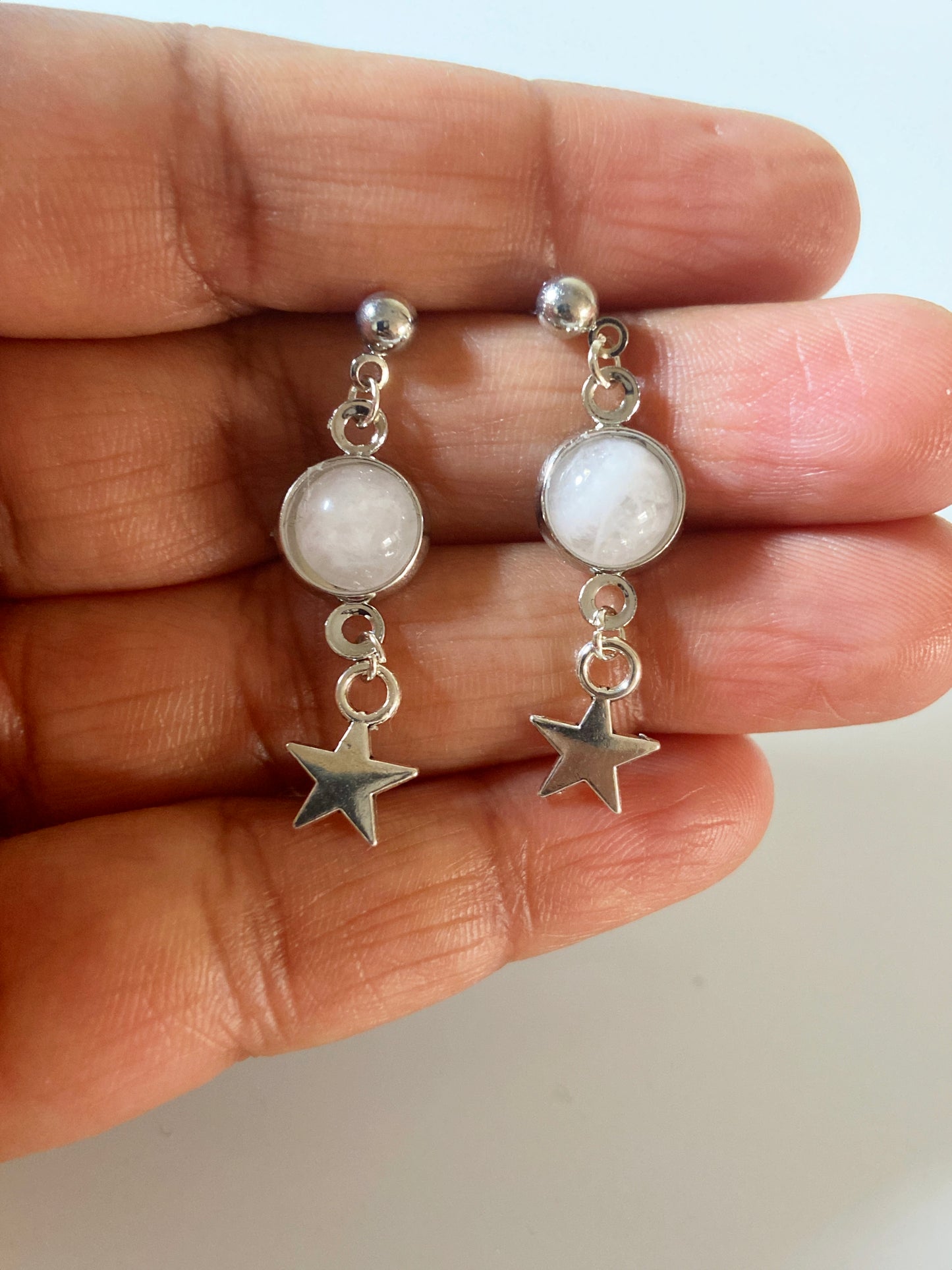 Gemstone delight dangle Earrings