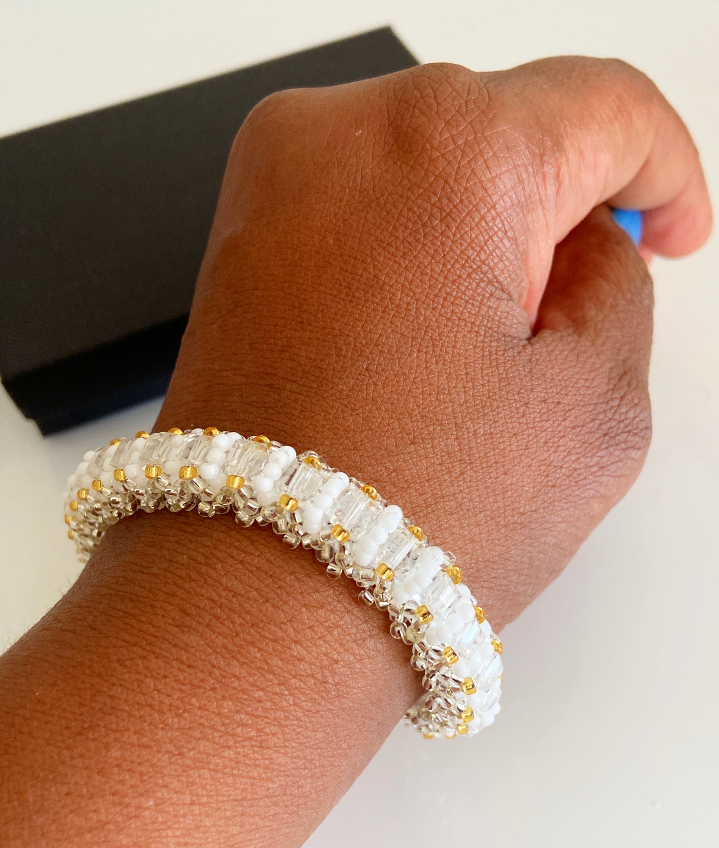 Crystal garland bracelet