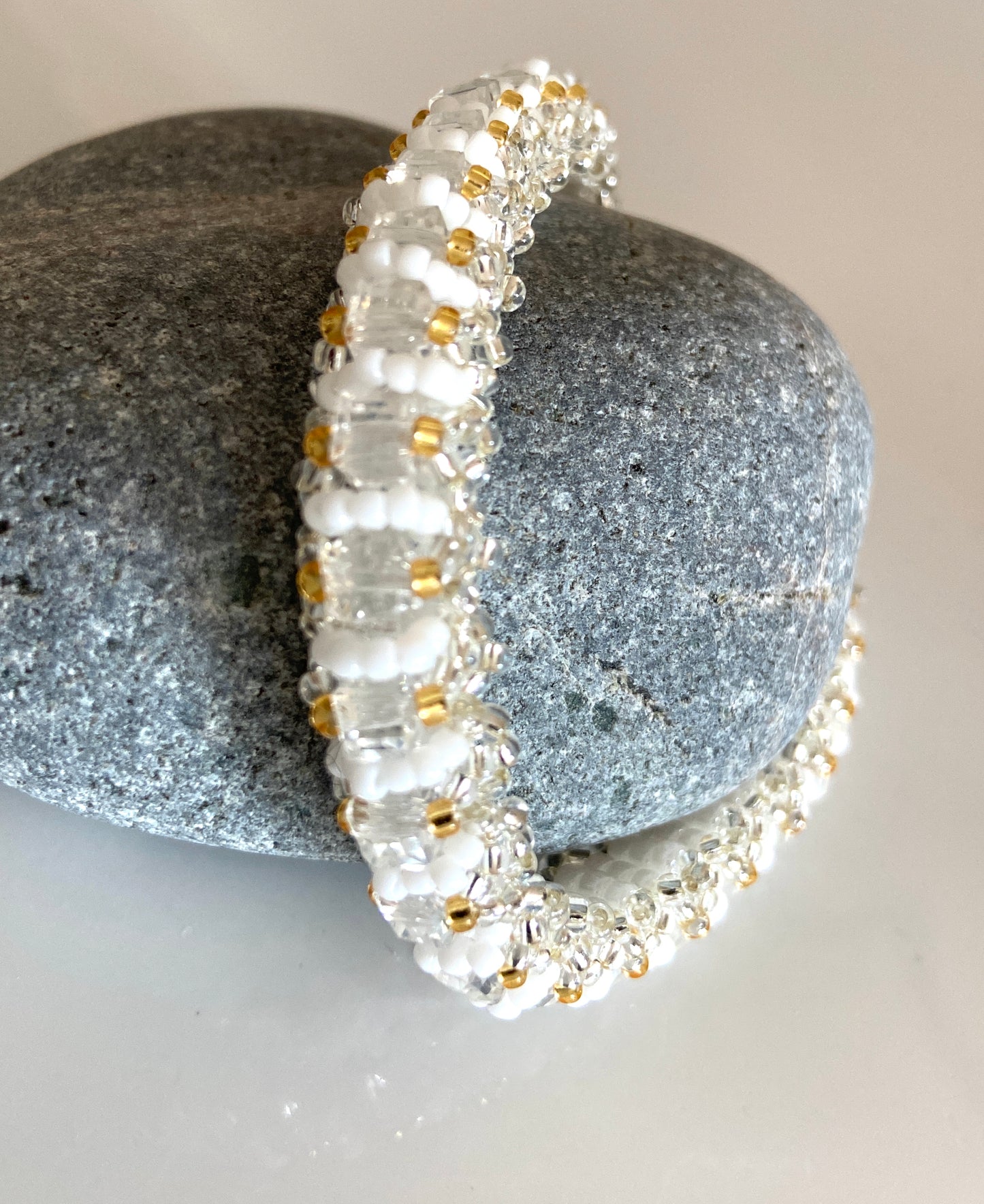 Crystal garland bracelet