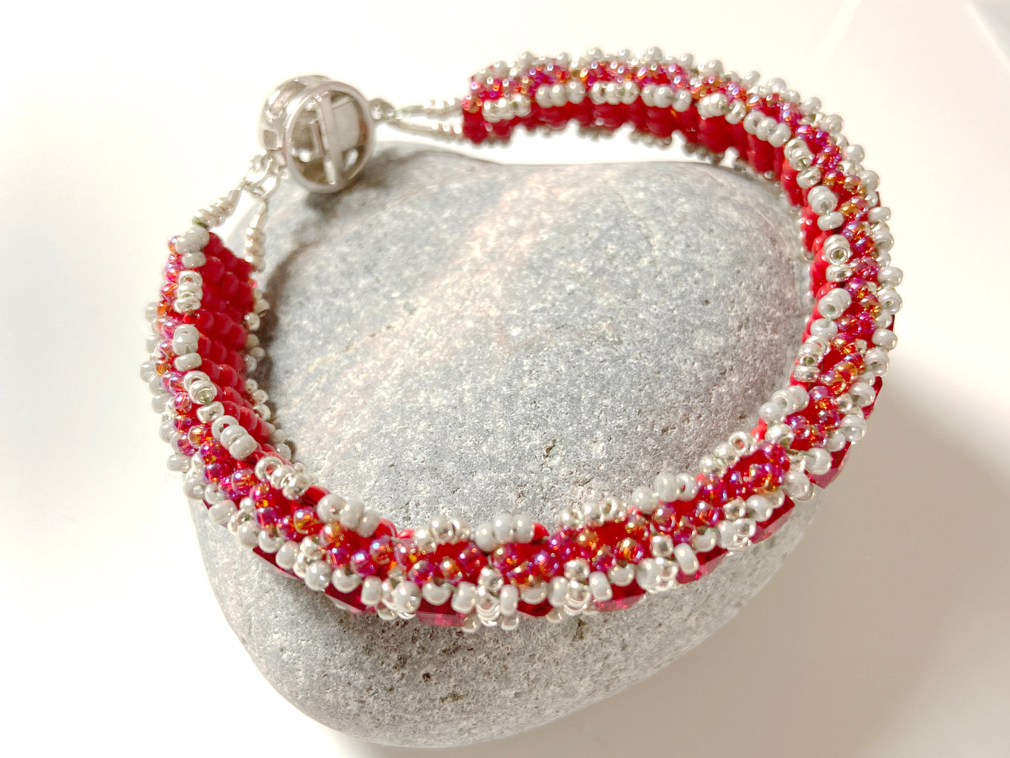 Crystal garland bracelet