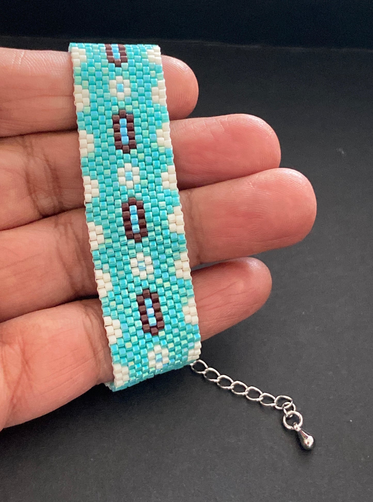 Turquoise Pattern Bracelet