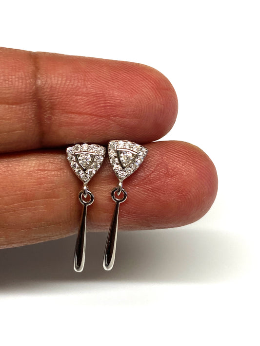 Sterling Silver mini dangle earring