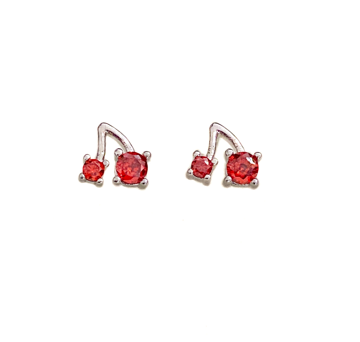 Cherry Mini Stud Earrings
