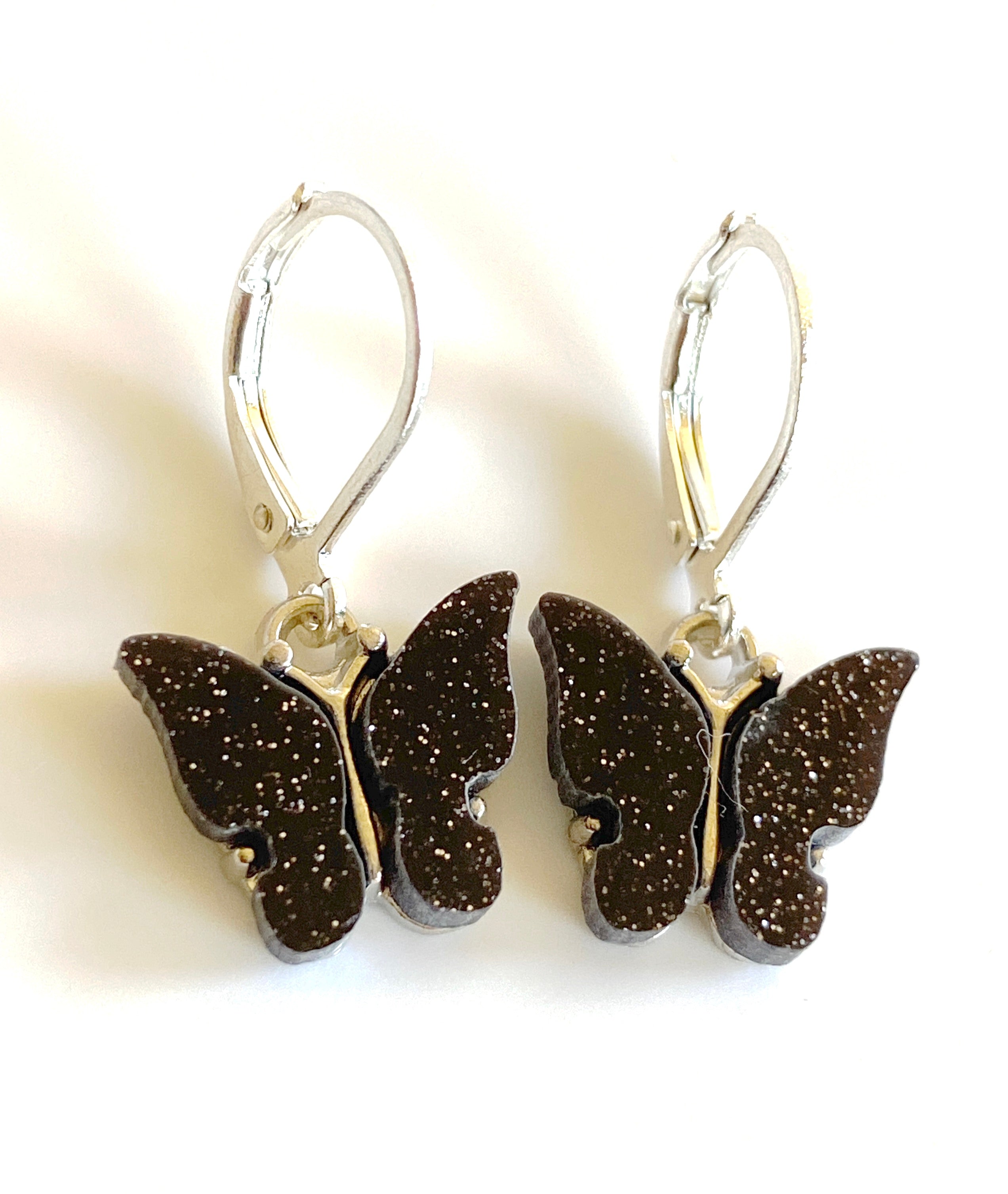 Whimsical Diamond Butterfly Earrings - 10kt White Gold, 5/8 Cttw – Splendid  Jewellery