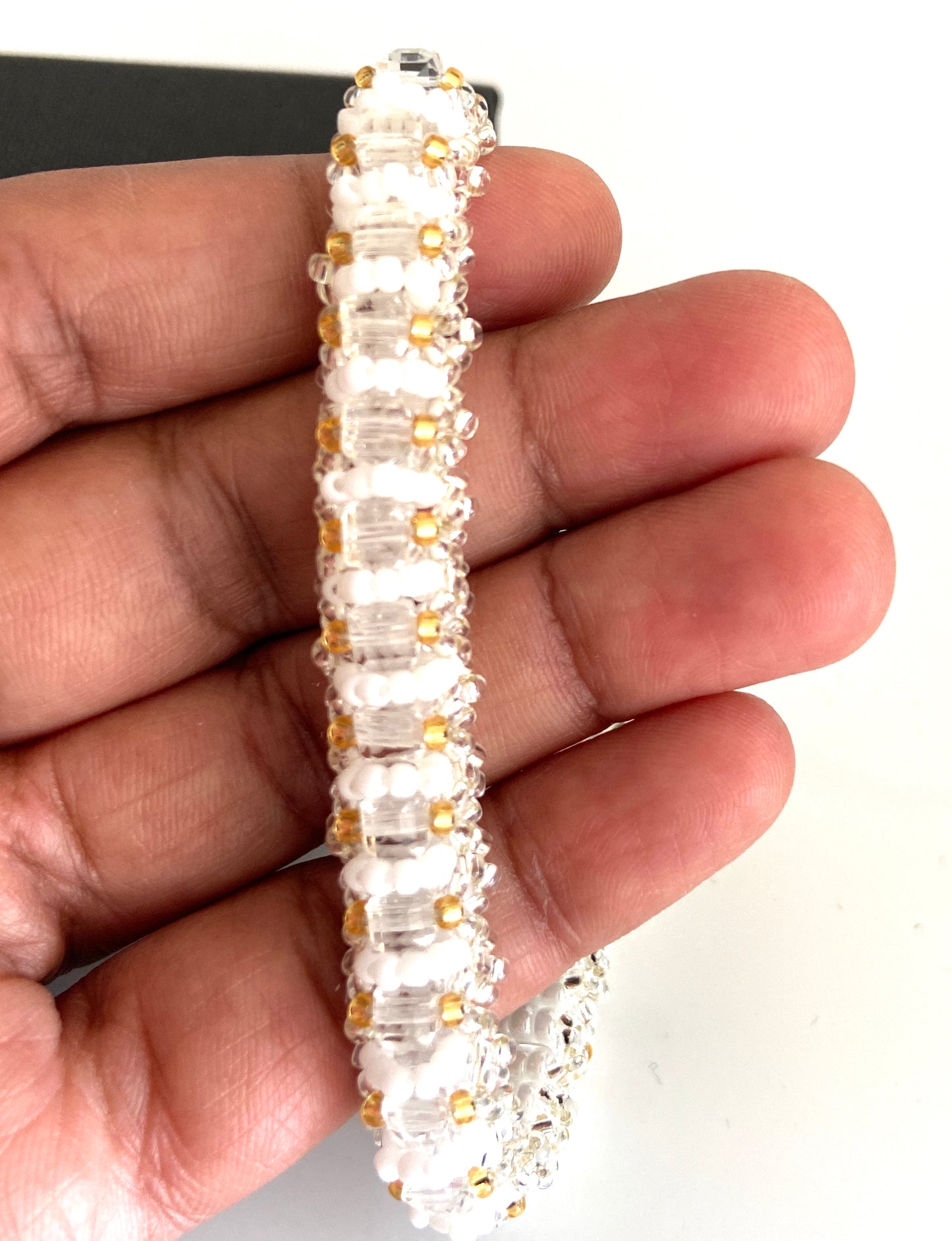 Crystal garland bracelet
